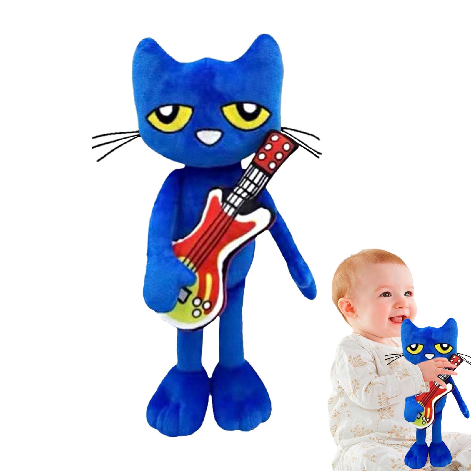 Amazon.co.jp: ピート ザ キャット ぬいぐるみ - ピート ザ キャット