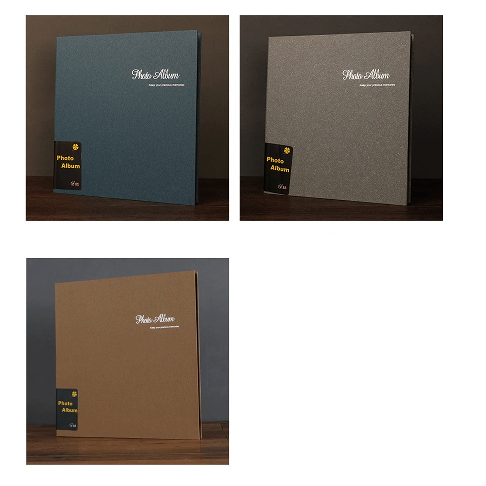 Álbum de fotos Álbum de fotos a mano autoadhesivo con película de 13 pulgadas for el álbum de fotos creativo del álbum de crecimiento del álbum de crecimiento infantil Album de Fotos ( Color : A )