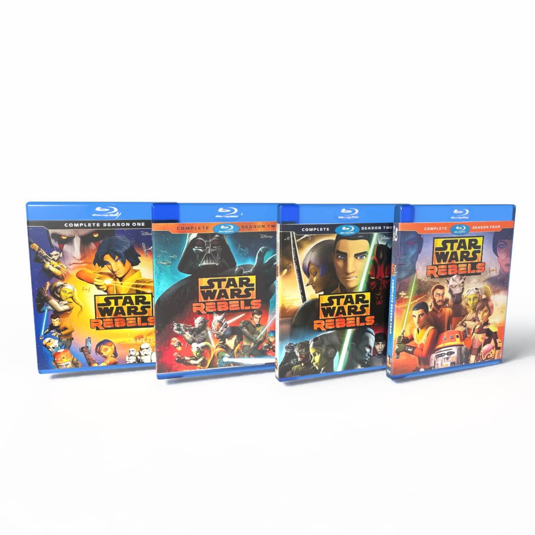 Star Wars Rebels Complete Series Seasons 1-4 Blu-Ray Collection
