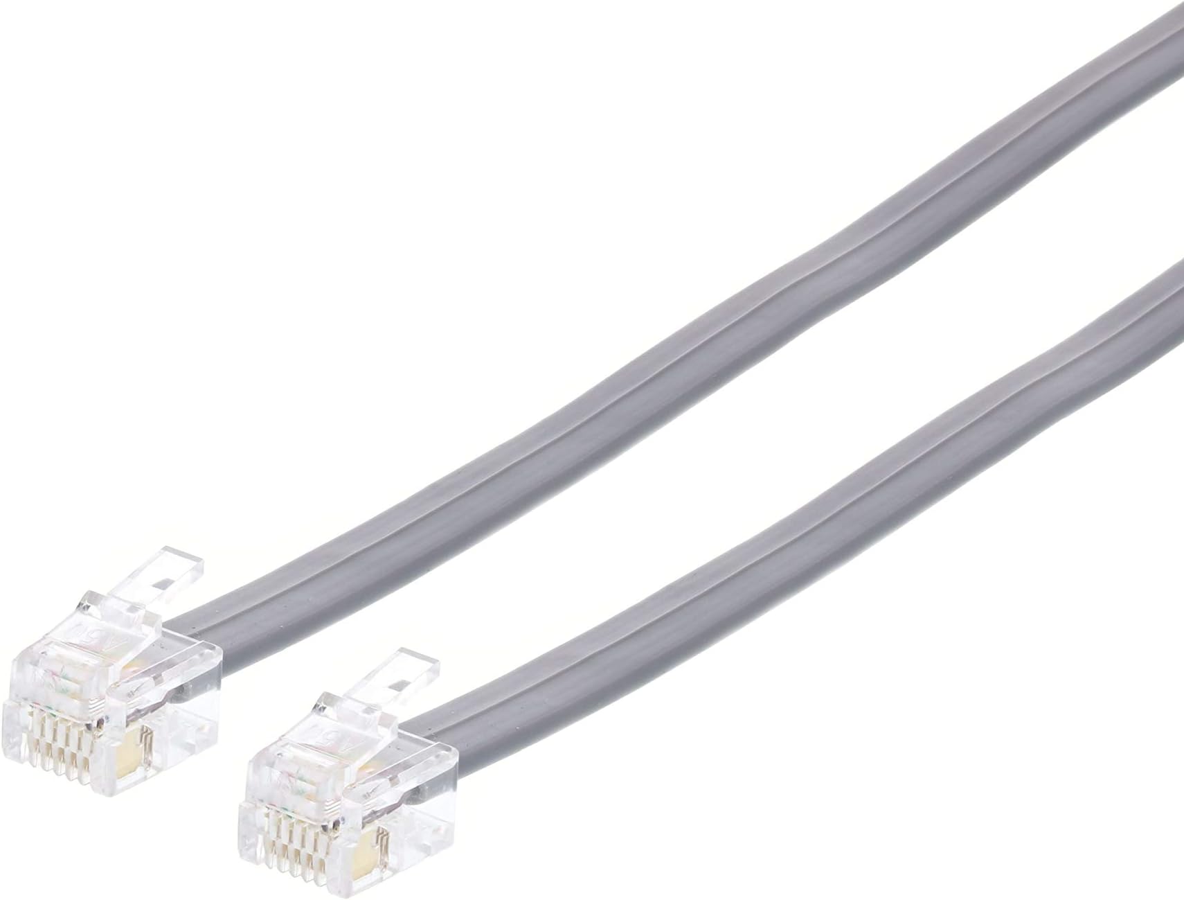 Networx Telephone Cords (15 feet, 6P6C- Straight)
