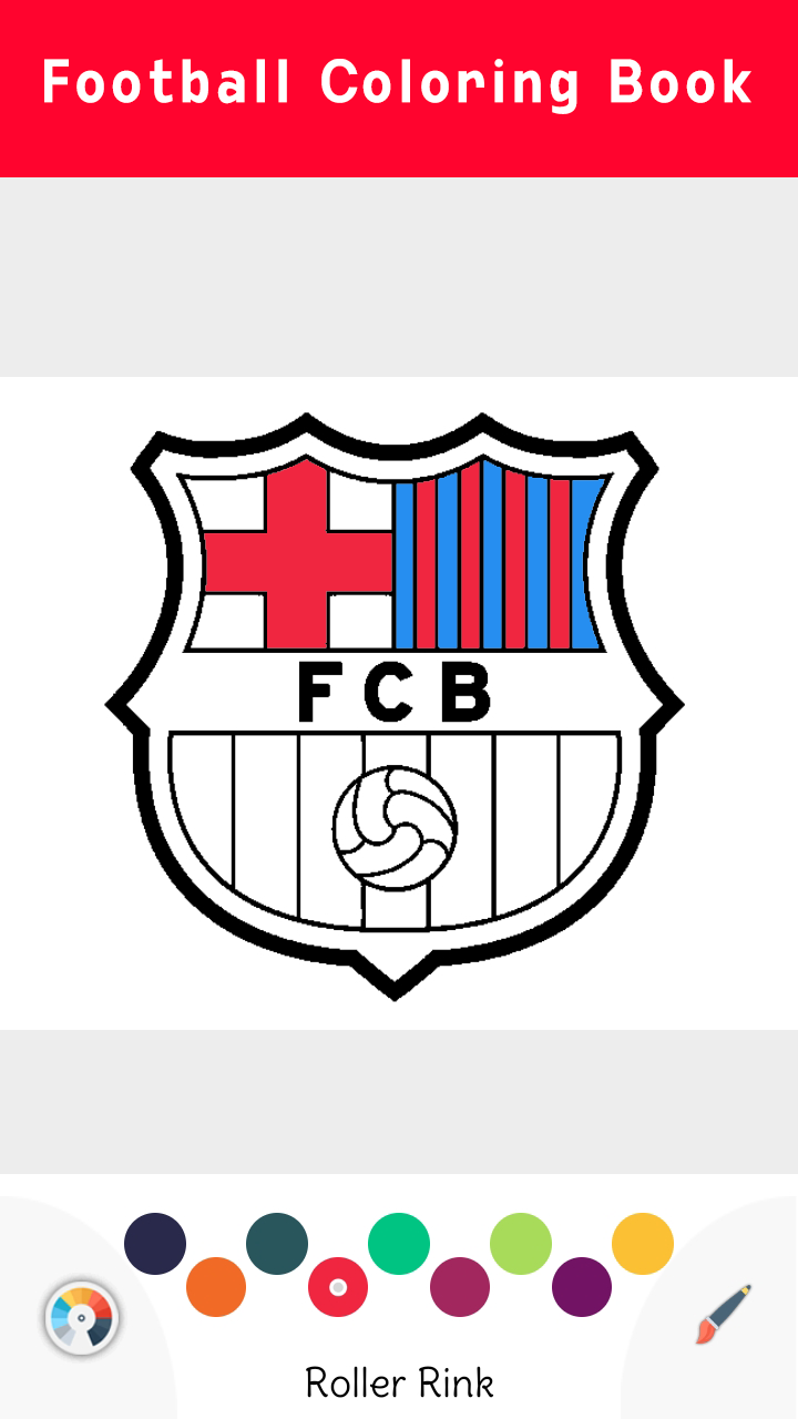 Barcelona Logo Coloring Pages - 61JAfxKZyML 