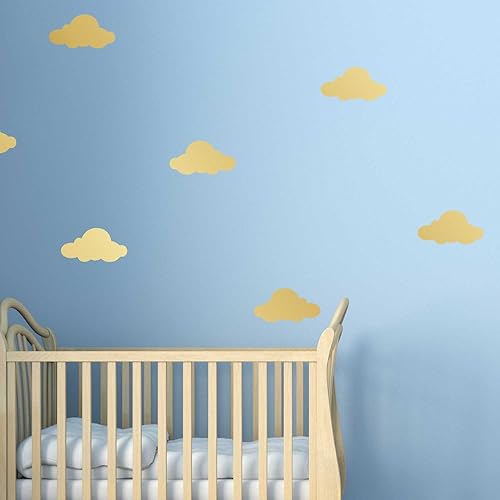 Nube de oro Decal Set – Adhesivo Oro beso Cortar las nube por chromantics
