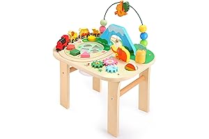 Unique Sensory Activity Table: Engage Your Child's Senses with 9 Activities