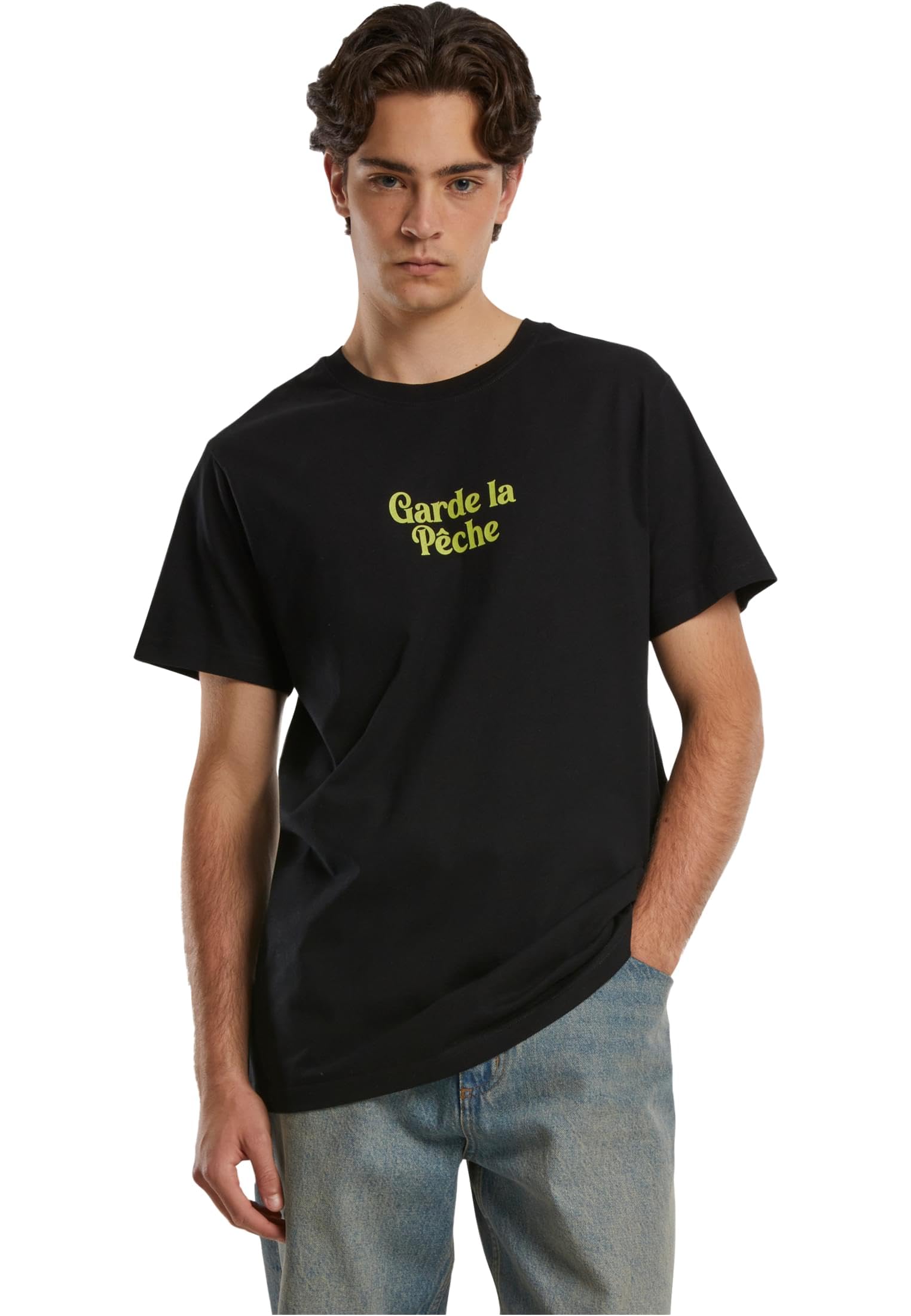 Mister Tee Men's T-Shirt, Black, S
