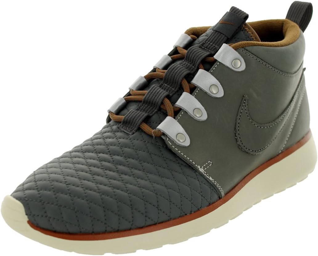 gray roshe run mens