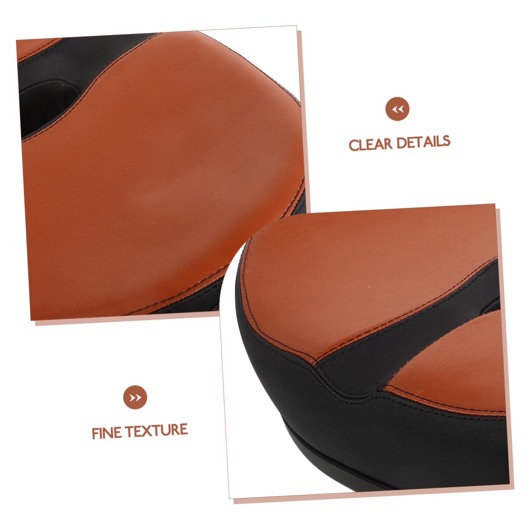 TOYANDONA Coussin de Selle Facile à Installer Retirer sans Nez Large de Vélo en Mousse de Polyuréthane Confortable et Solide pour Vélos de Montagne et Électriques