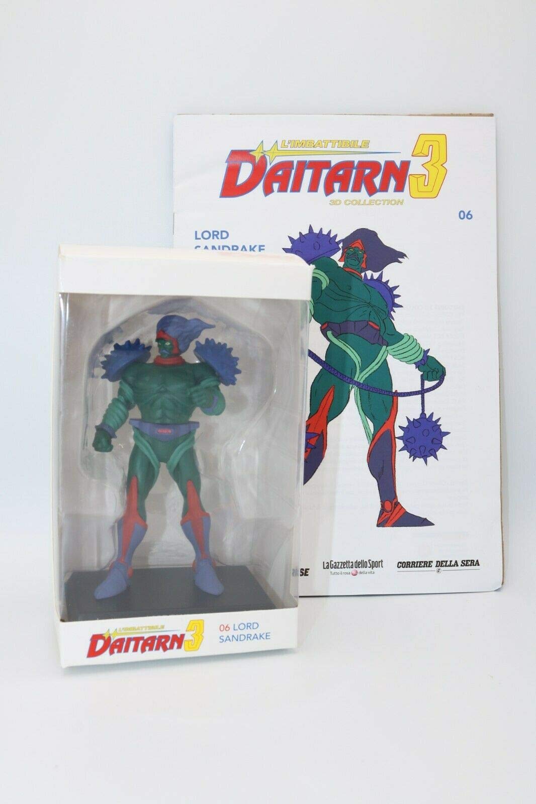 Figurine 3D Daitarn 3 Collection N.46 - Machine De La Mort 3 - Hauteur 8 Cm - Neuf - Série Anime Vintage