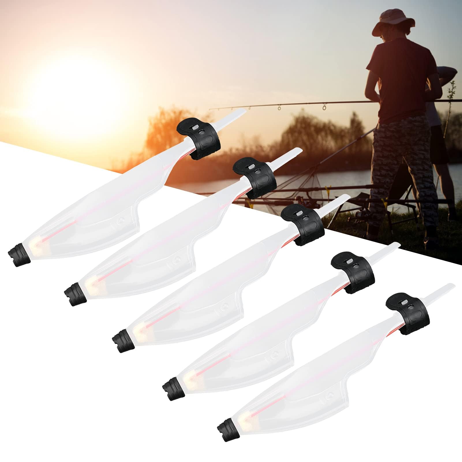 Accessorio PVC per canna da pesca, leggero e resistente, componenti essenziali per pesca in acque dolci e salate, per appassionati di pesca e pescatori professionisti