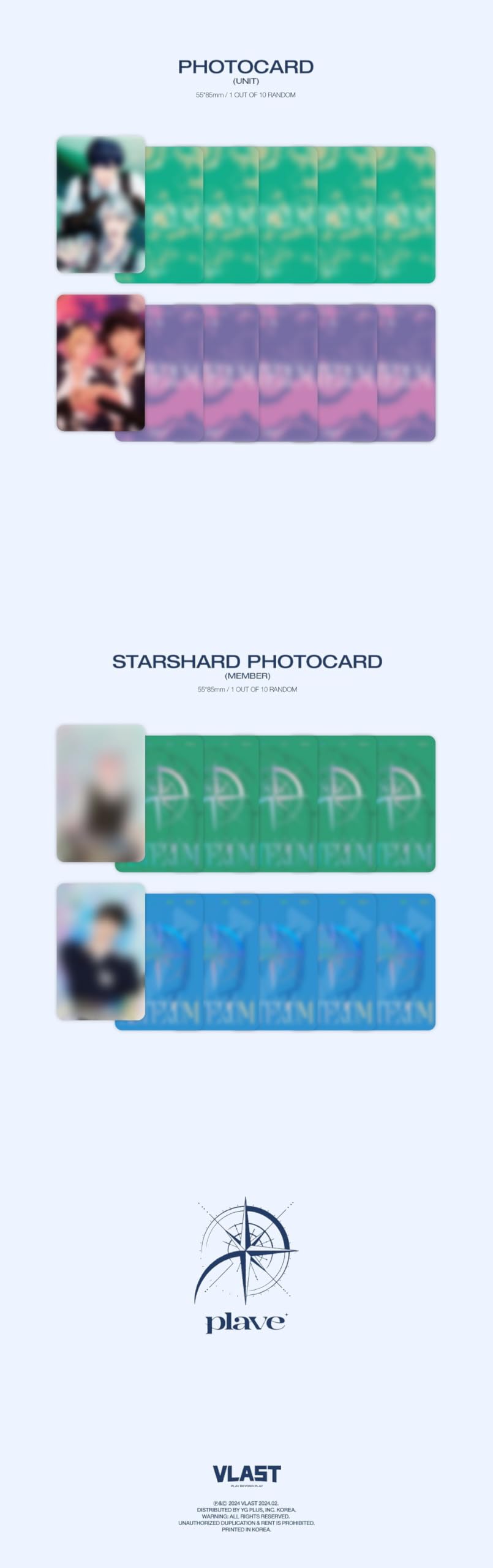 PLAVE - 2nd Mini Album ASTERUM : 134-1 Mini Album (5 versions SET)