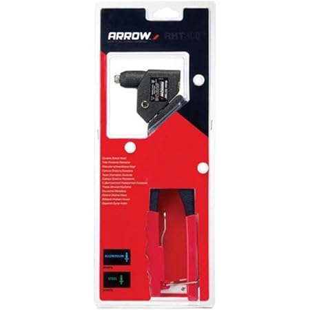 Arrow RMS1/8IP Medium Steel 1/8-Inch Pop Rivets For Metal, Fabric, Leather, A