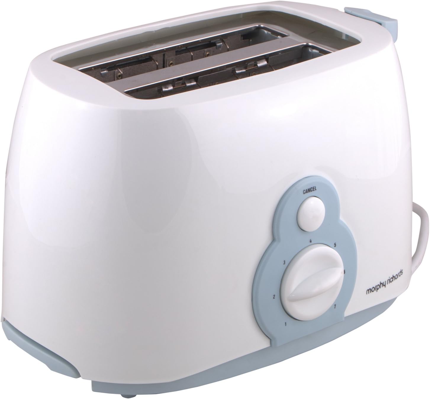 Morphy Richards at 202 2-Slice Pop-up Toaster (White and Blue)