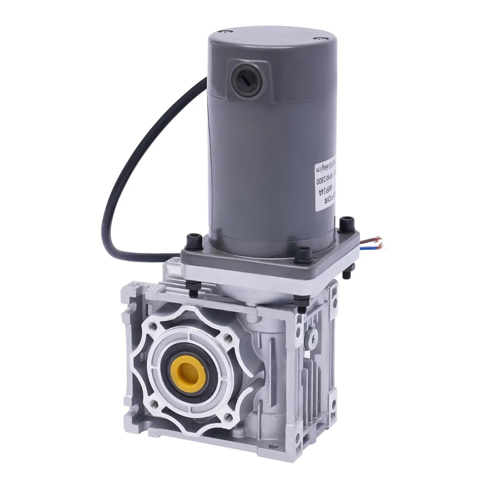 Riduttore di velocità a vite senza fine con riduttore CC da 120 W, motore elettrico for camper ad alta coppia, 12 V, 1800 giri/min Trasmissione fluida