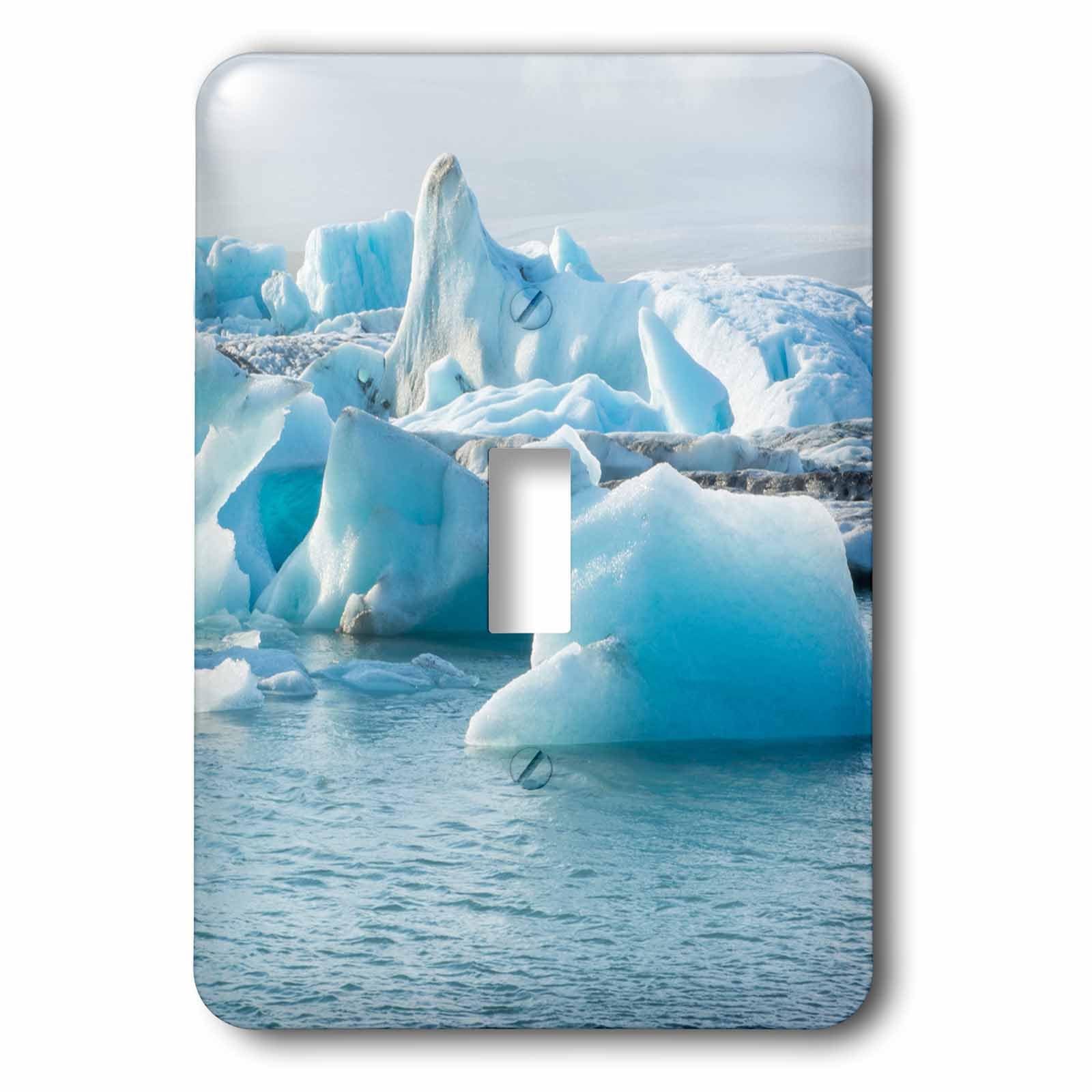 Interrupteur simple Islande Vatnajokull finition premium 3dRose