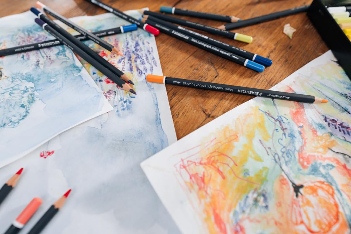 Amazon.com: STAEDTLER Watercolour Pencil - 60 Assorted Colours