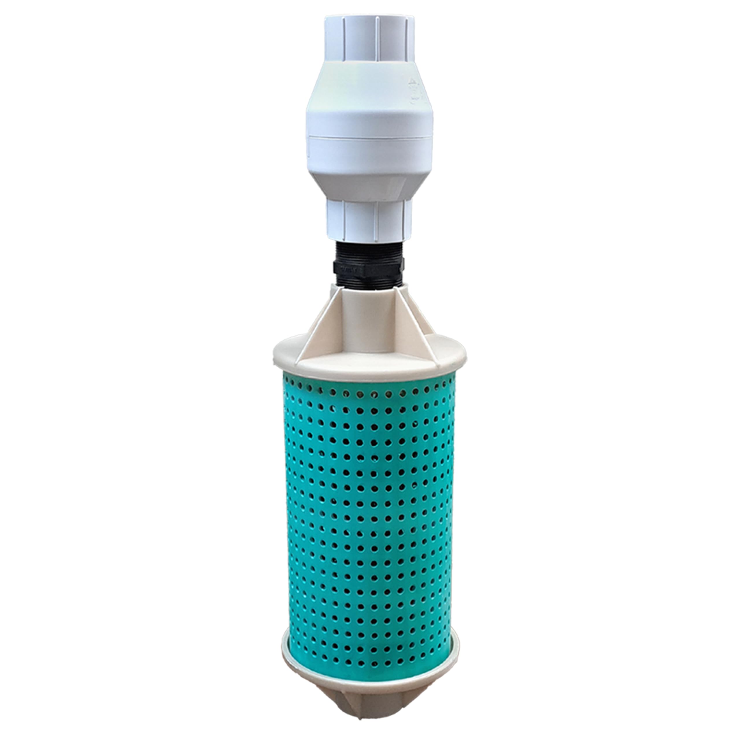 Shore-Tech Industries Filters for Lake Irrigation Pump | 40 Gallon Big Foot Filter with Check Valve and Filter Matting