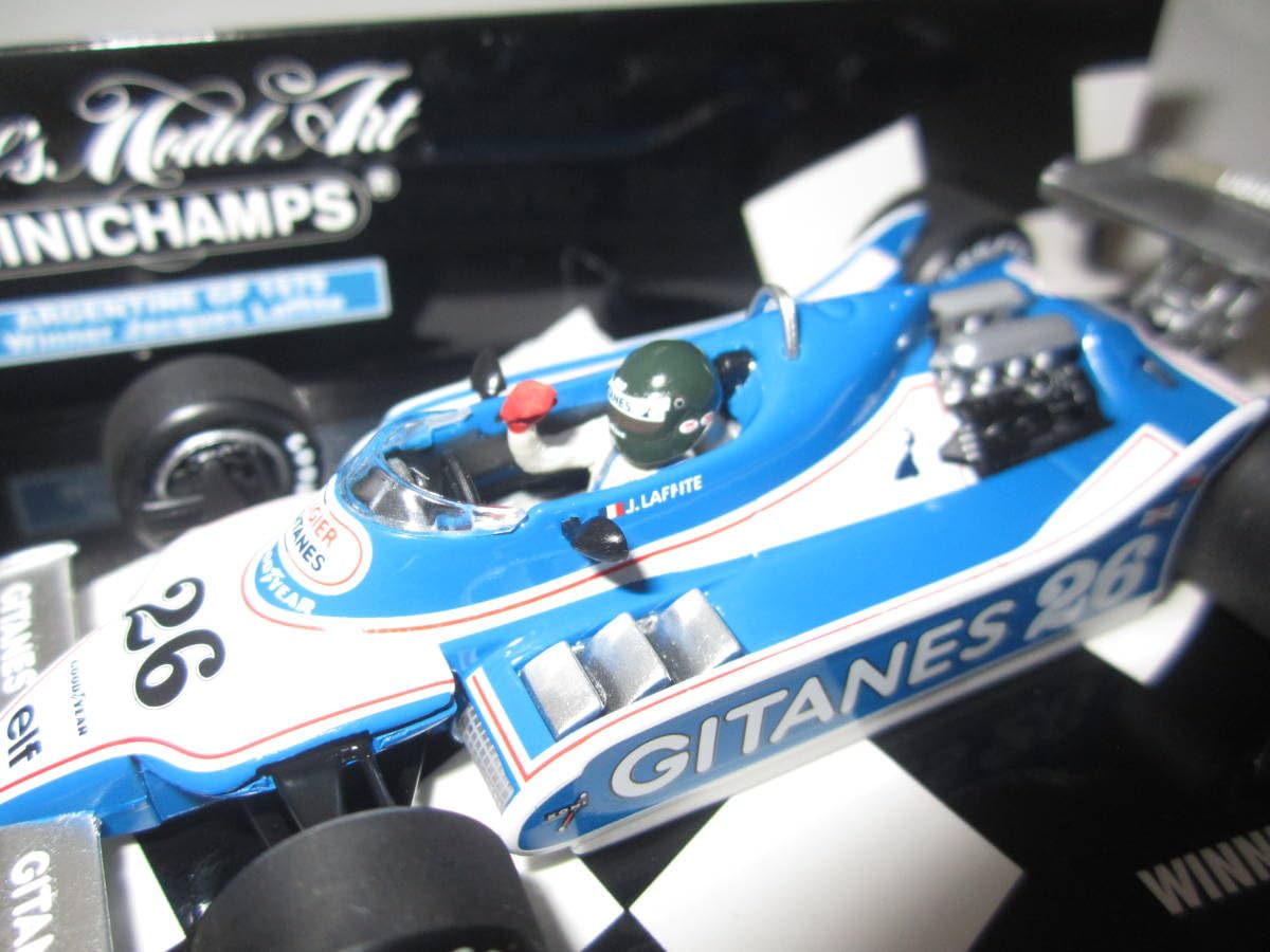Amazon | PMA ミニチャンプス 1/43 リジェ JS11 ブラジルGP改造 1979年