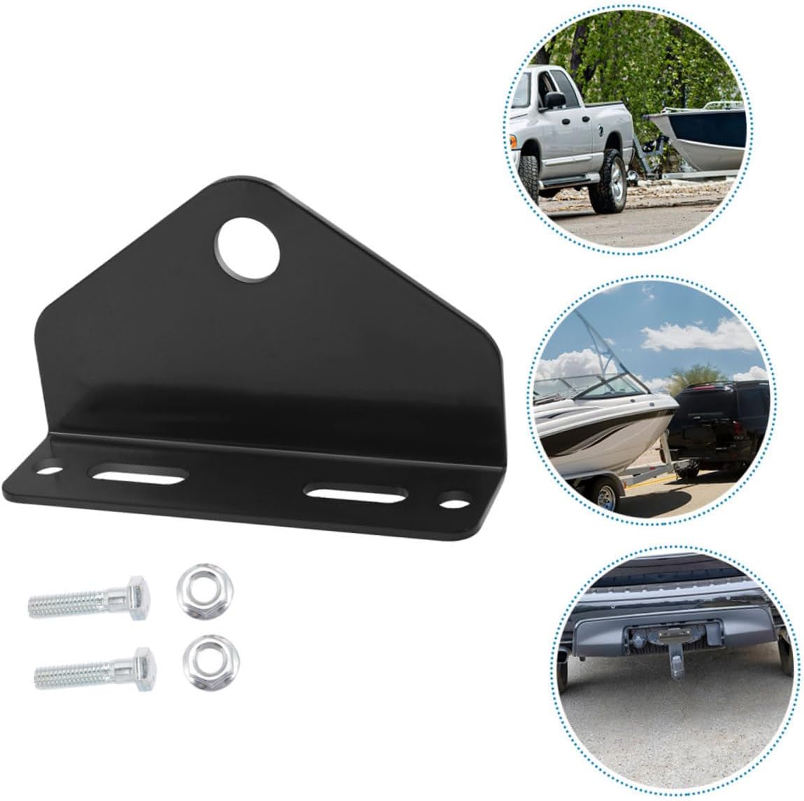 Zero Turn Mower Trailer Hitch Pin and Hook 2-Pack Heavy Duty Towing Accessories for Lawn Mower Universal Lawn Trailer Hitch Parts