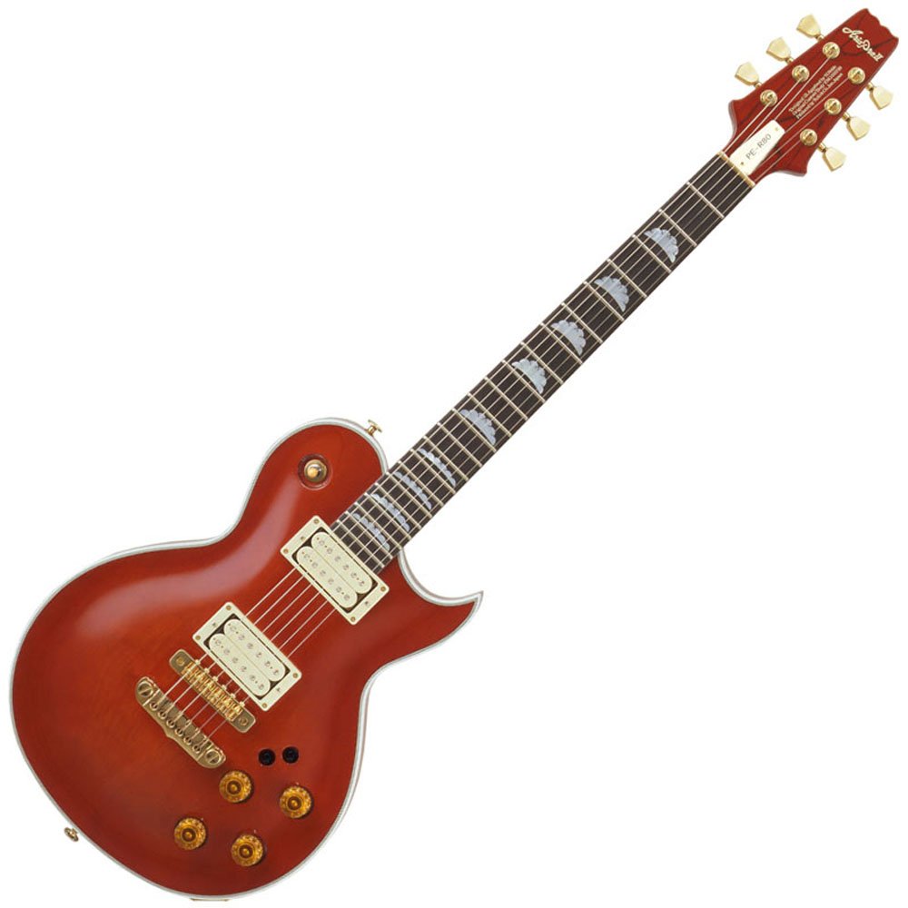 Amazon.co.jp: AriaProII アリアプロII エレキギター PE-R80 SBR