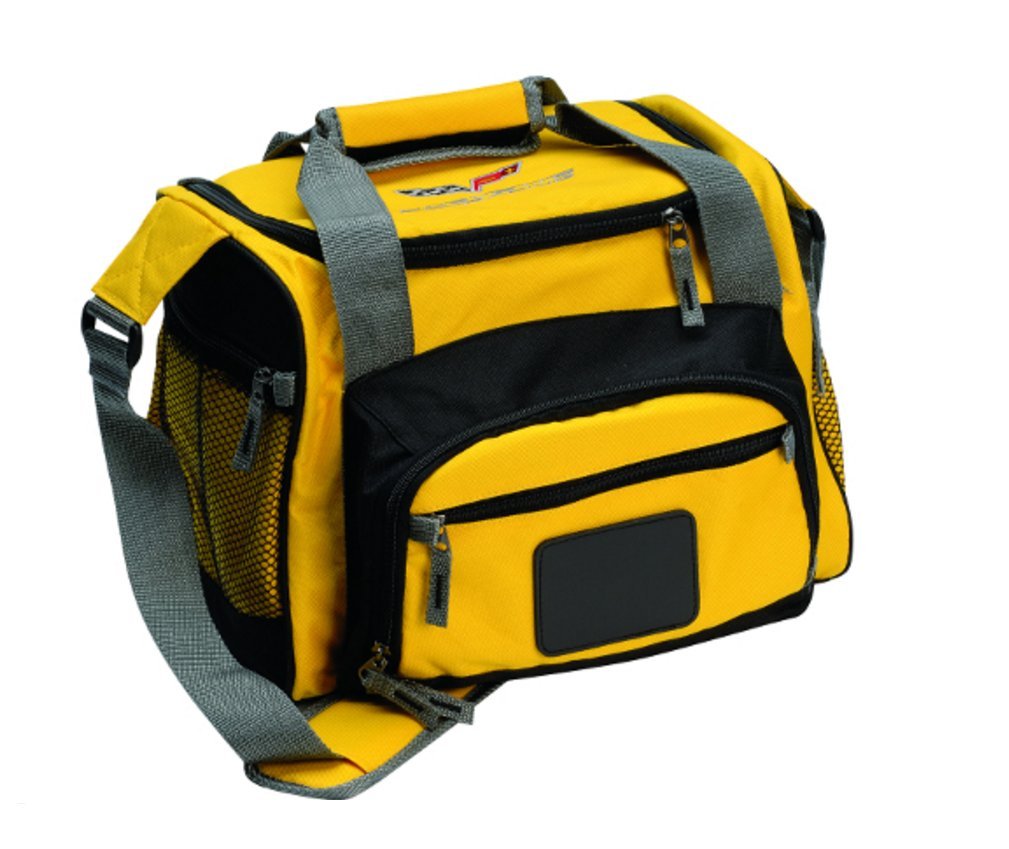 West Coast Corvette / Camaro C6 Racing Trackside Cooler II - 12 Can Soft Ice Chest Icebox Cooling Box with Shoulder Strap
