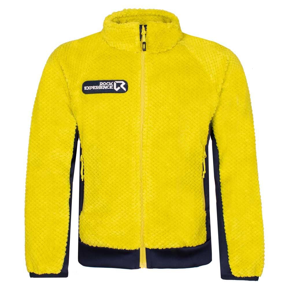 ROCK EXPERIENCE REJC00711 BLIZZARD MOCK NECK Sweatshirt Unisex 1810 CITRONELLE+1330 BLUE NIGHTS 140