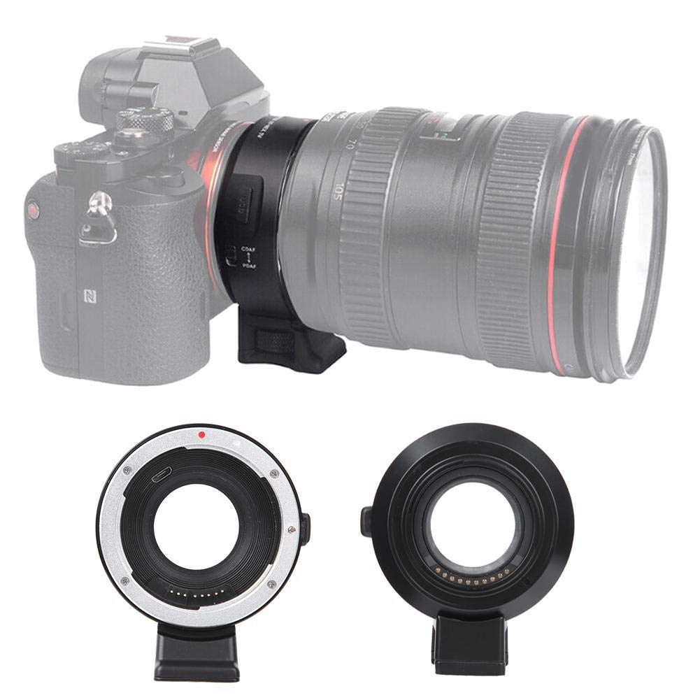 Lens Adapter Ring per Camera Fujifilm X - Adattatore EF-FX1 per Obiettivi Canon - Dettaglio