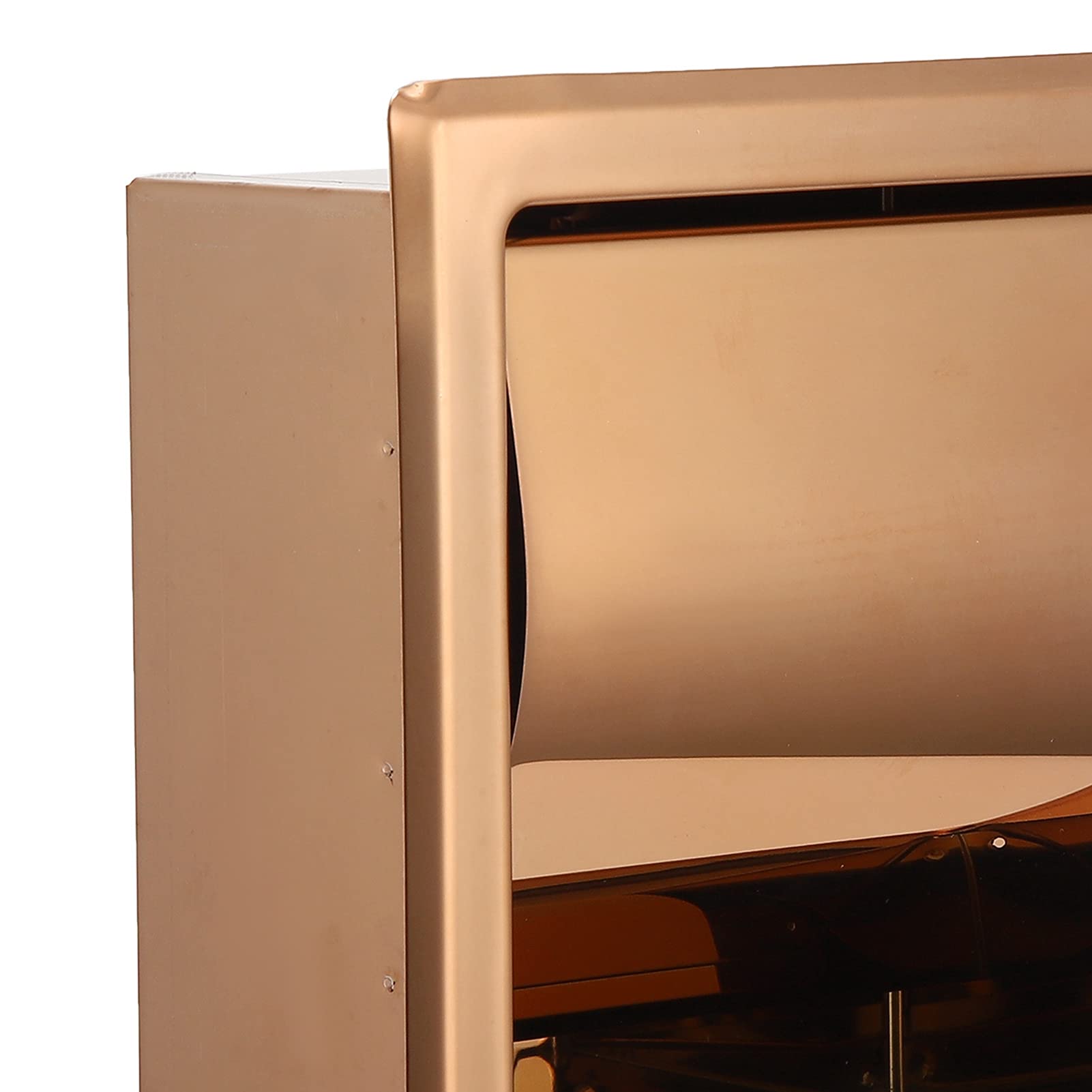 Recessed Toilet Paper Holder, Stainless Steel Toilet Roll Holder Paper Towel Holder Toilet Tissue Rack for Commercial Hotel, Bathroom, Cloakroom