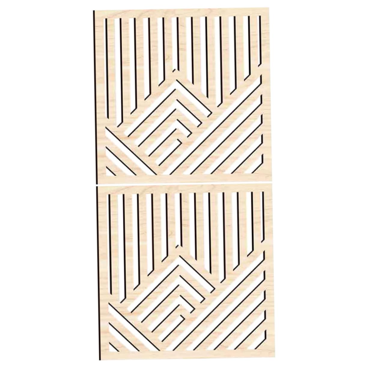 Abaodam 2 Piezas Etiqueta De La Pared Decoración De La Pared Arte De La Pared Hueca Decoración De La Pared Del Dormitorio Artesanía De Madera Arte De La Pared De Madera Decoración Adorno