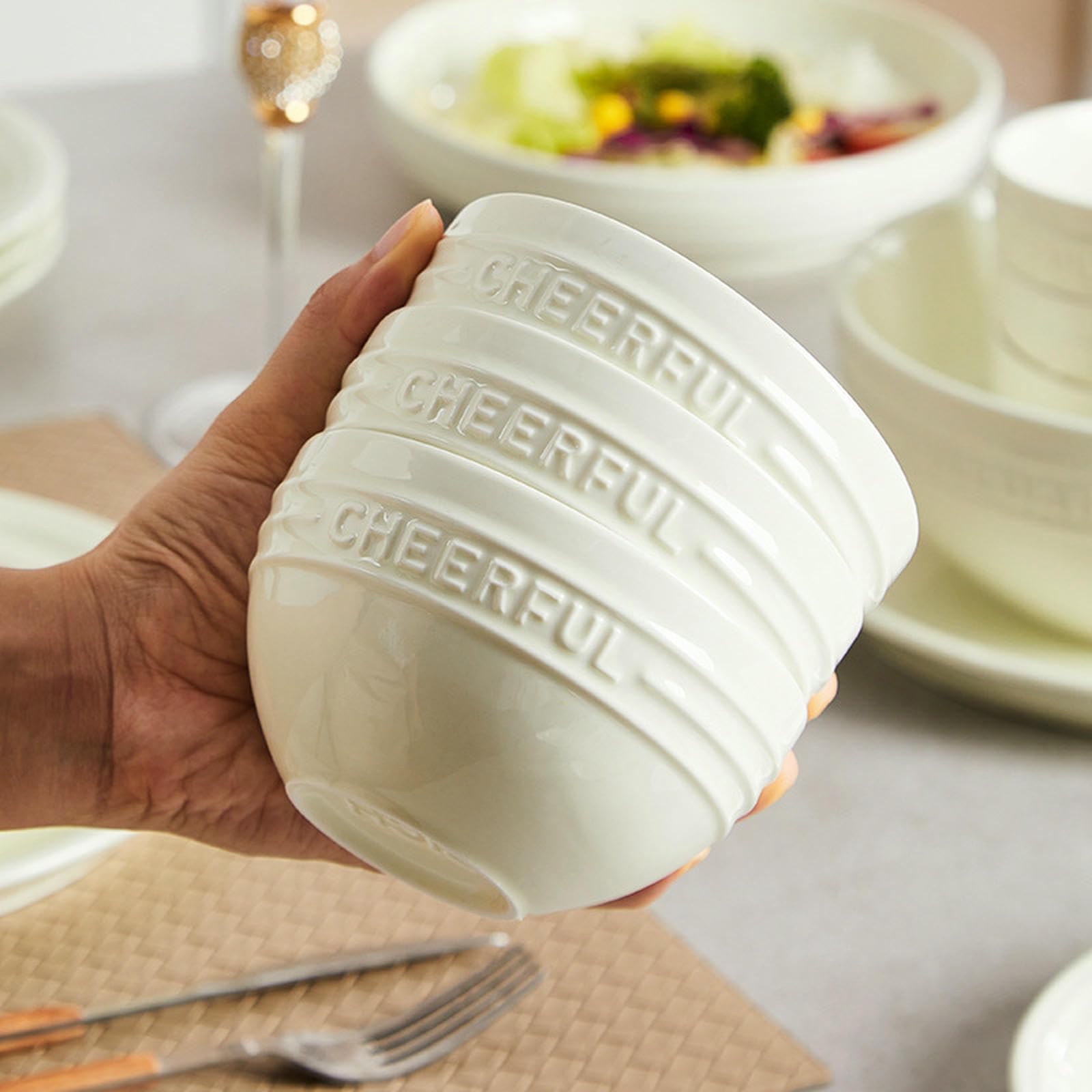 Francuskie domowe proste podszkliwne kolorowe wykwintne ceramiczne naczynia odporne na wysoką temperaturę - półmisek 25 cm