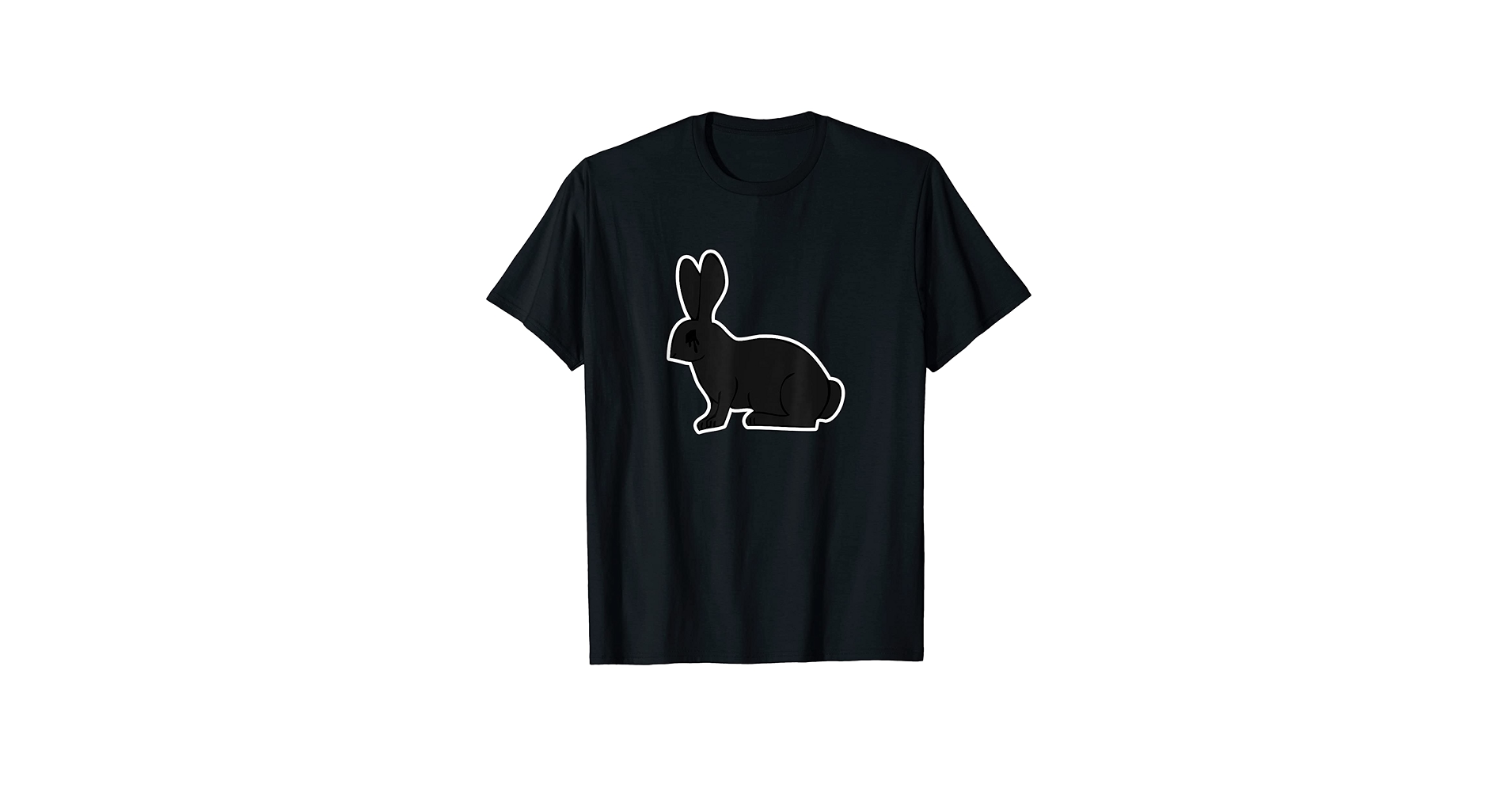 うさくろ♡ Amazon | ゴス 黒うさぎ Tシャツ | Tシャツ・カットソー 通販