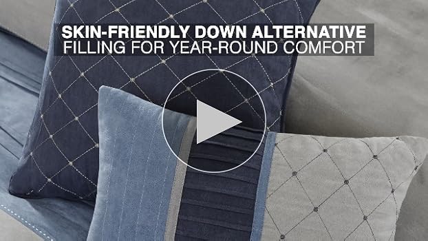 Amazon.com: Madison Park Cozy Comforter Set Casual Modern