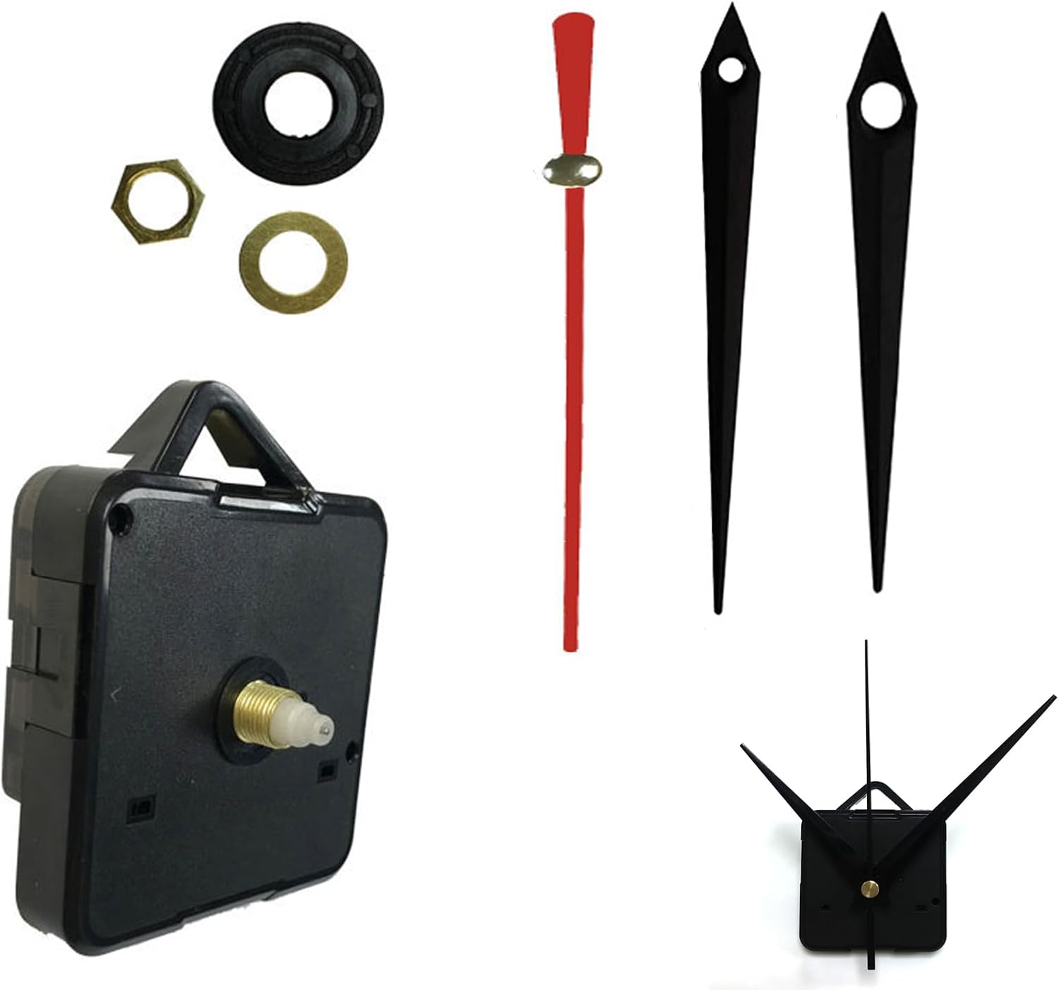 5 MM Clock Mechanism Silent Quartz Clock Mechanism Kit Wall Clock Movement kit Parts,Suitable