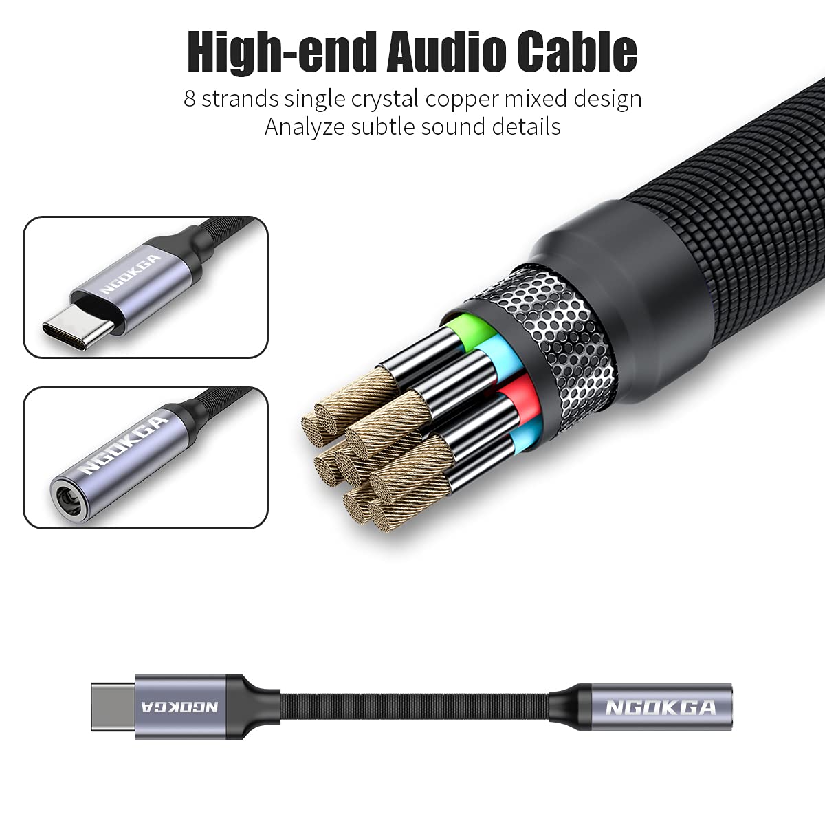 Adattatore Audio USB-C A 3,5 Mm Per IPhone 16/15 Pro E Altri Smartphone