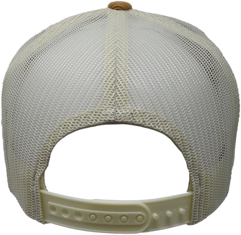 Rodeo Time Dale Brisby Ol' Son Direct Stitch Adjustable Snapback Hat (US, Alpha, One Size, Corduroy - Yellow)