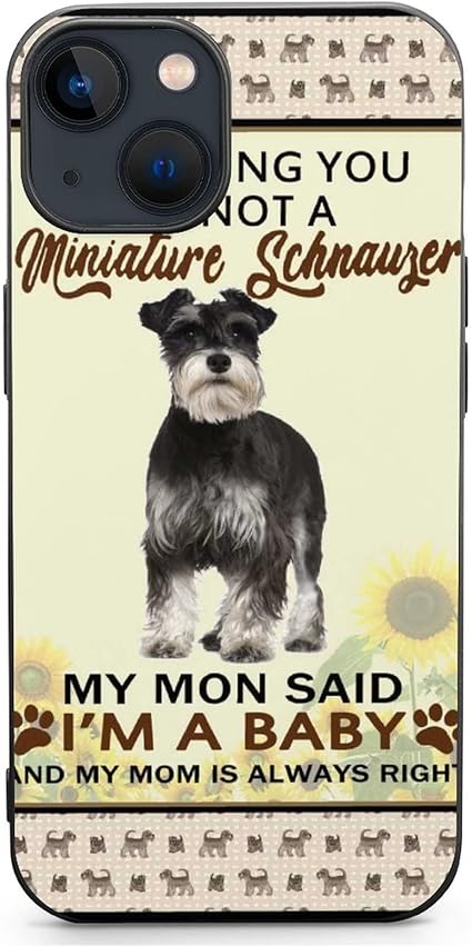 Amazon Co Jp Iphone13 ケース ミニチュアシュナウザー 犬柄 アイフォン13 Pro スマートフォンケース 保護カバー 耐衝撃 エアクッション Iphone13 Pro Max 全面保護 Tpu スマートフォンケース Iphone13 Mini 指紋 落下 擦り傷 黄ばみ 汚れ防止 軽量 レンズ保護 滑り防止