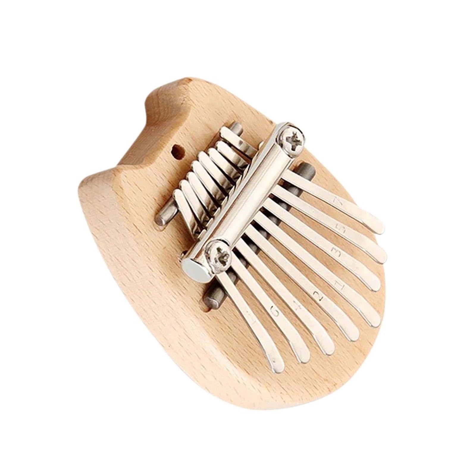 Kalimba Mini Finger Piano 8 Note Kalimba Thumb Piano Strumento Musicale Tastiera(A)