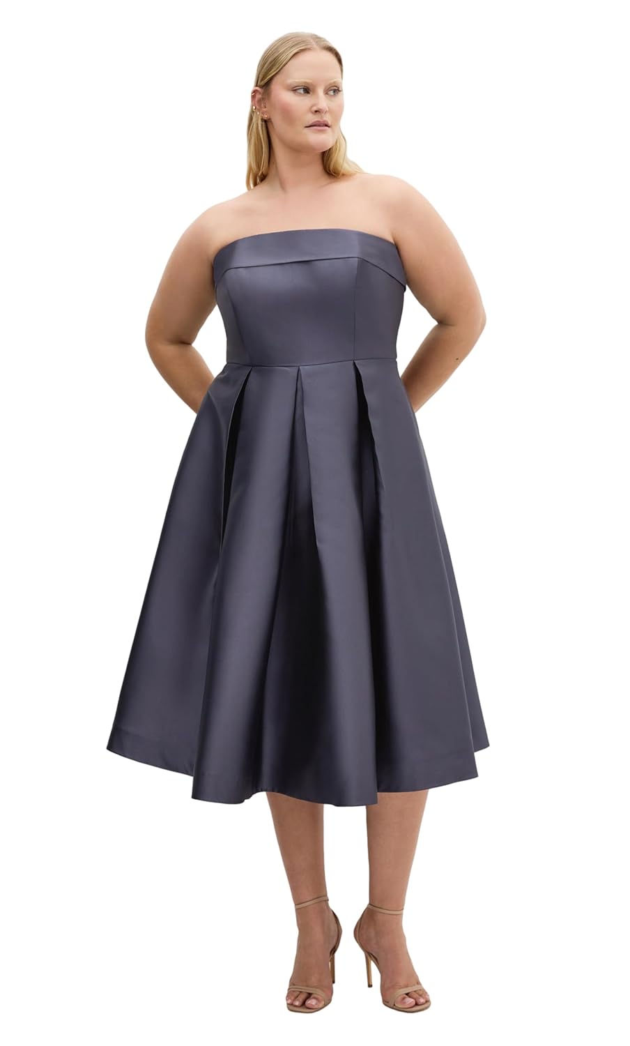City Chic Womens Plus Size Cocktail Dress - Tiffany