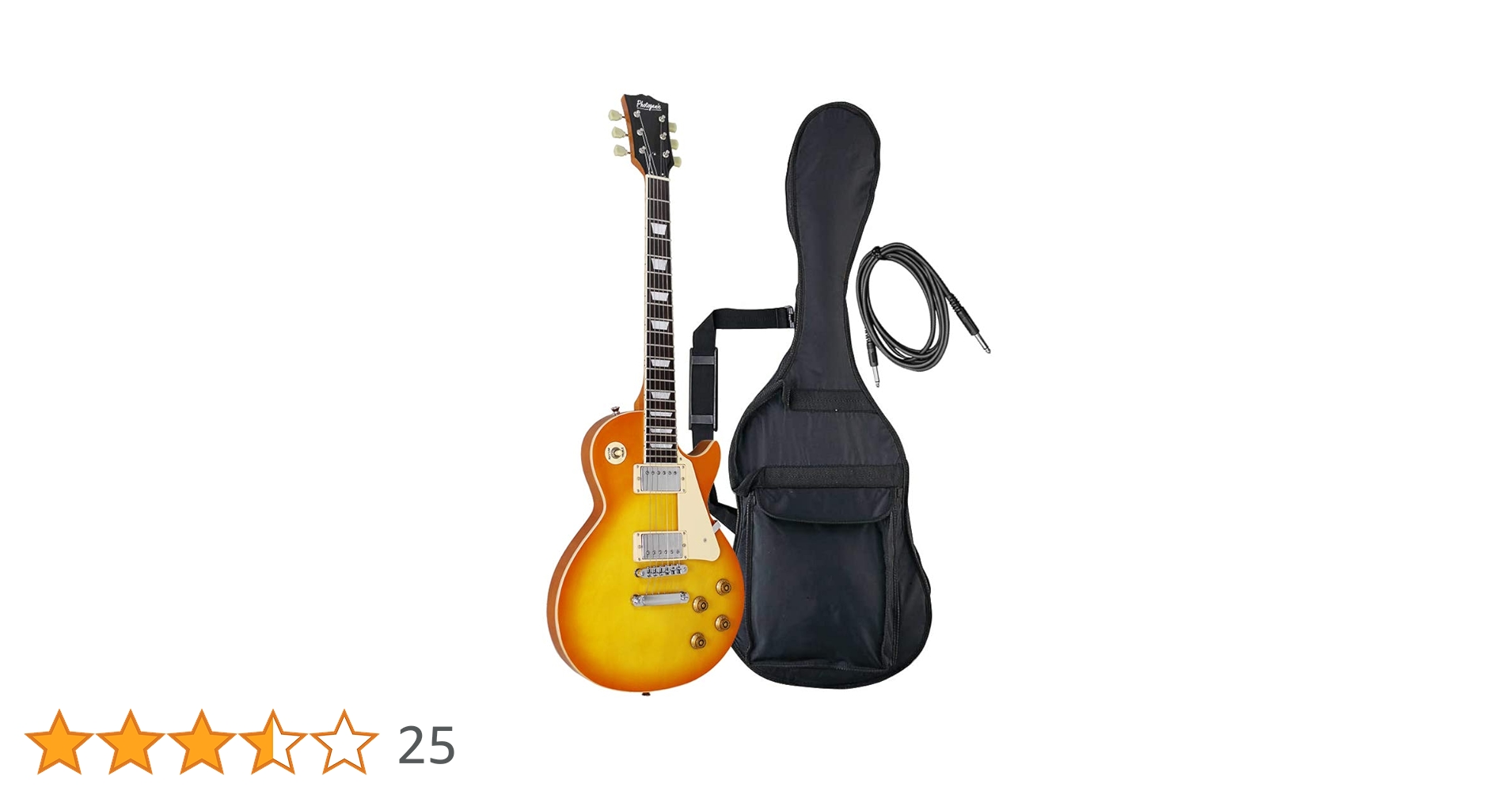 Amazon.co.jp: PhotoGenic エレキギター LPタイプ LP-260/HB