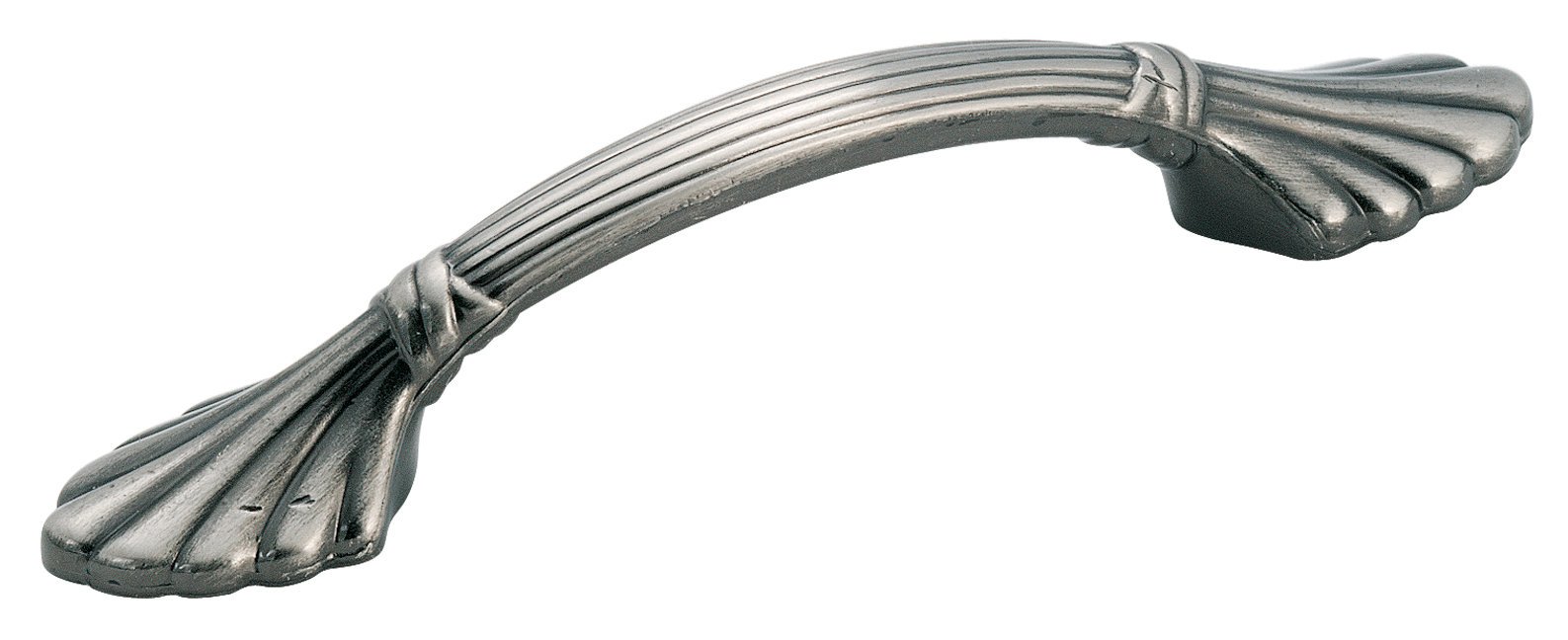 Amerock BP1333-PWT Natural Elegant Shell 3-Inch Pull, Pewter