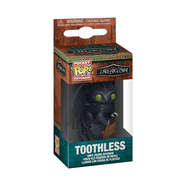 Foto 2 de 7 de Funko Pop! Keychain: How to Train Your Dragon - Toothless (Live Action)