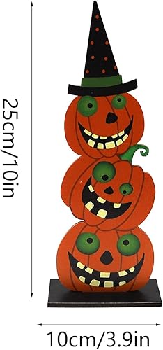 Miniatura 8 de Letreros de centro de mesa de madera de 3 gatos negros para Halloween, decoración de mesa, letrero interior para Halloween, hogar, granja, fiesta,