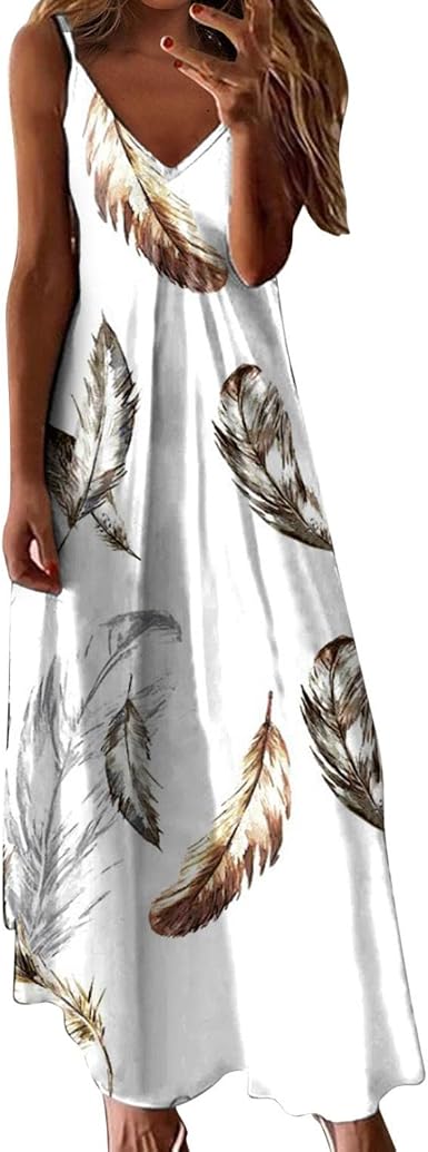Amazon.com: BAGELISE Vestidos de verano para mujer 2022, vestidos largos  con estampado gráfico para ocultar el vientre y la playa : Ropa, Zapatos y  Joyería