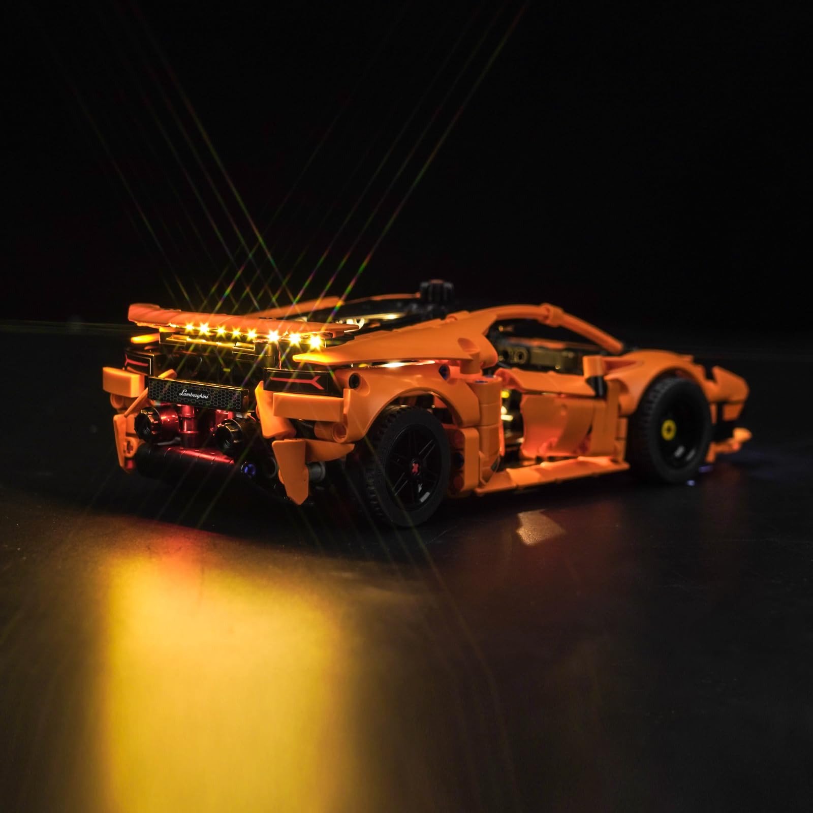Led Light Set for Lego Technic 42196 Lamborghini Huracán Tecnica Orange (No Lego) - Image 4