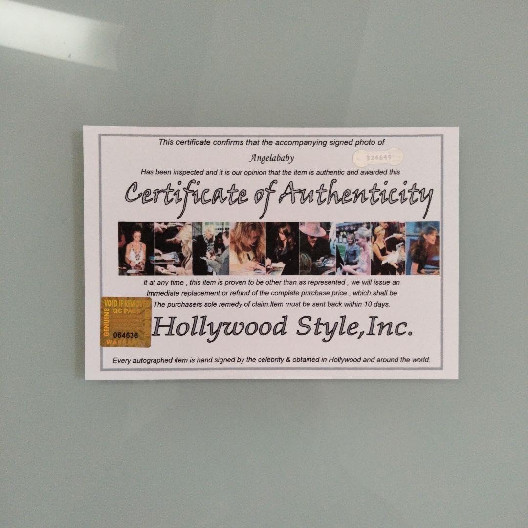 アンジェラ・ベイビー直筆サイン入り超 大型写真…Angelababy
