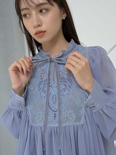 Amazon.co.jp: [スナイデル] エンブロイダリー楊柳シフォン