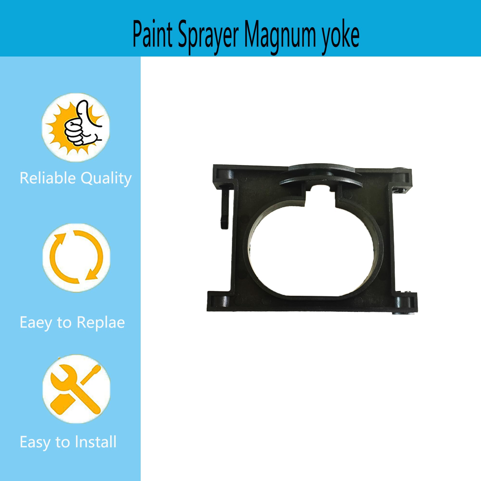 lrnyso Replacement Paint Sprayer Magnum Yoke 17J864 196025 Fits