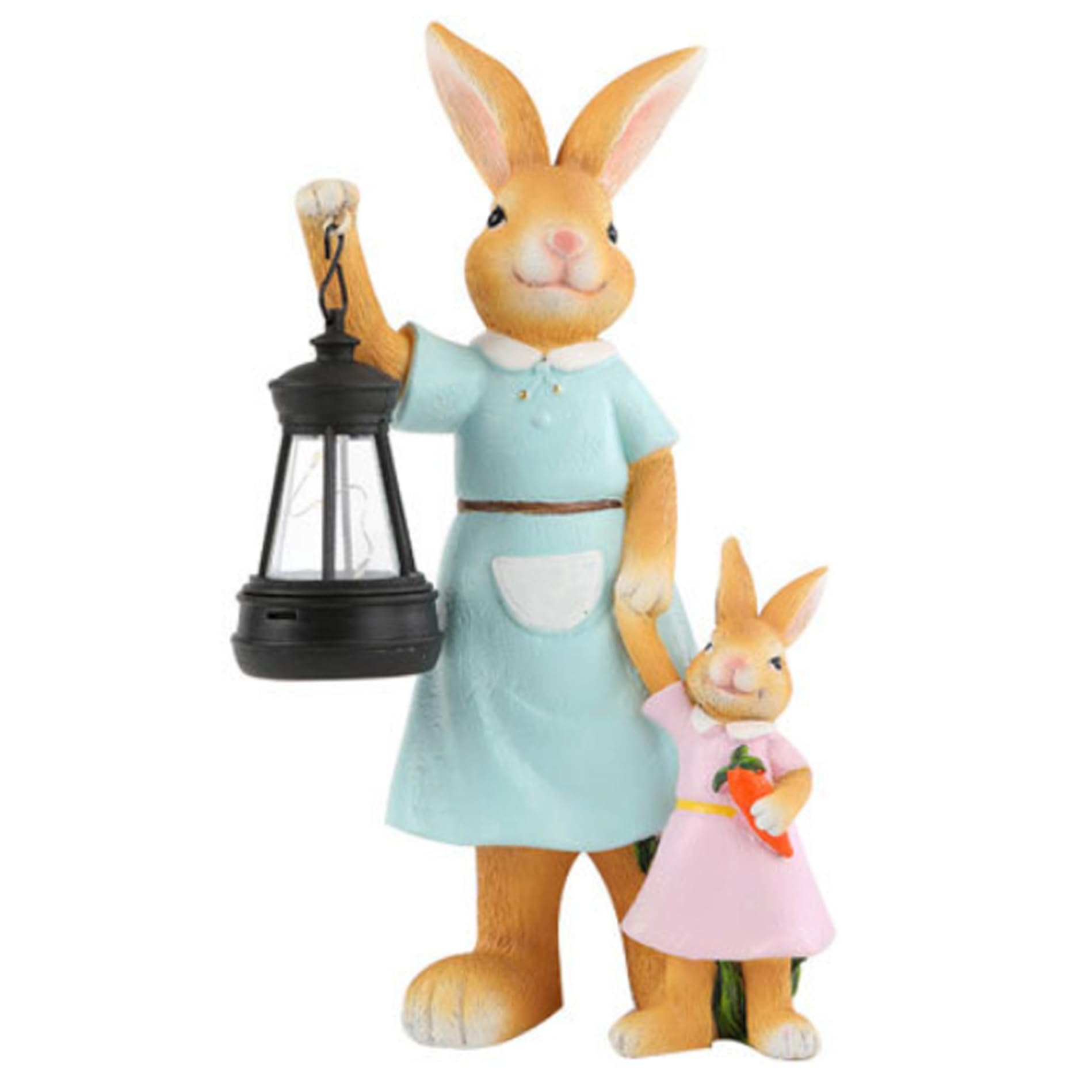 Statue de Lapin Solaire, le cadeau idéal pour embellir un patio ou une cour