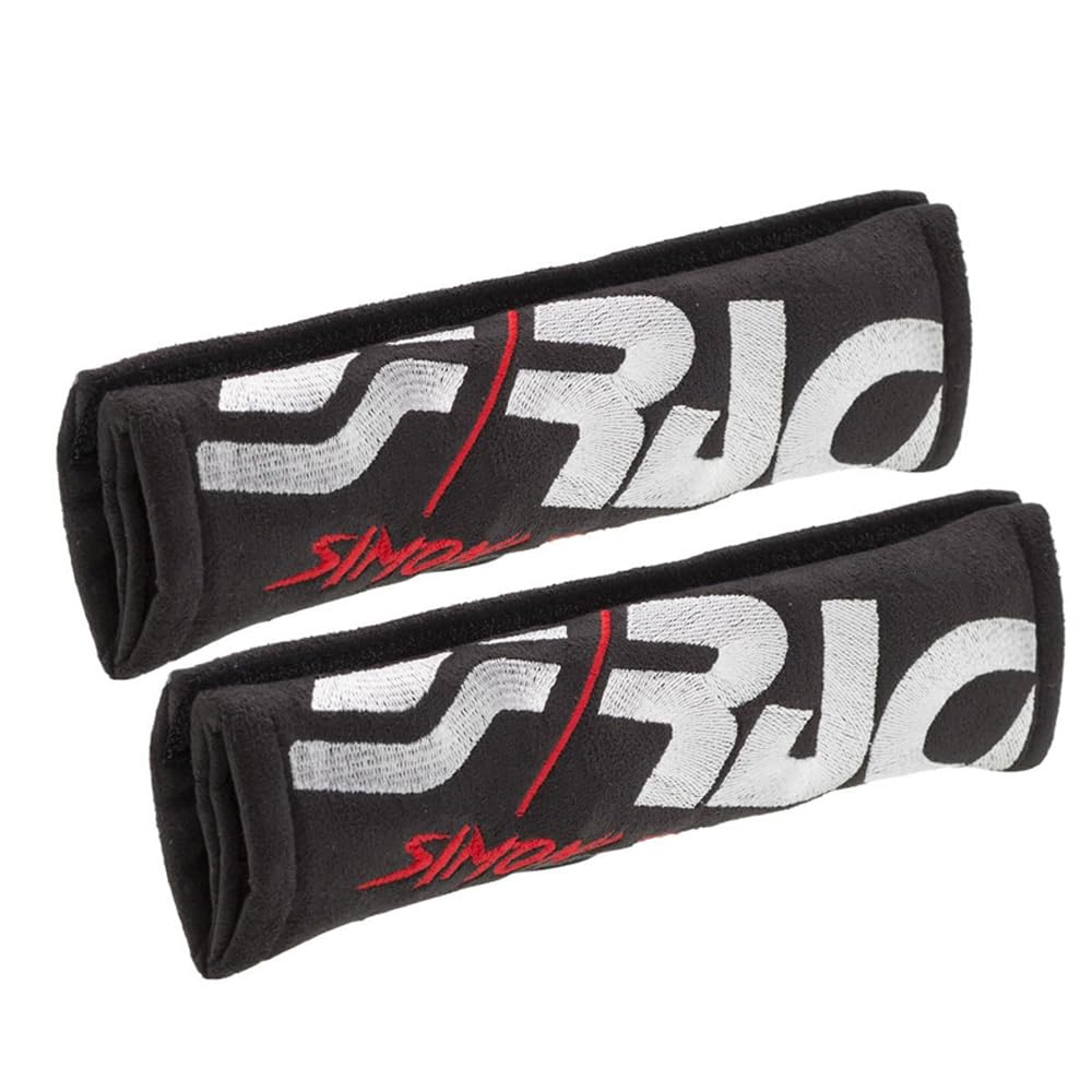 Simoni Racing CC3/N Universal Seat Belt Protectors, Black