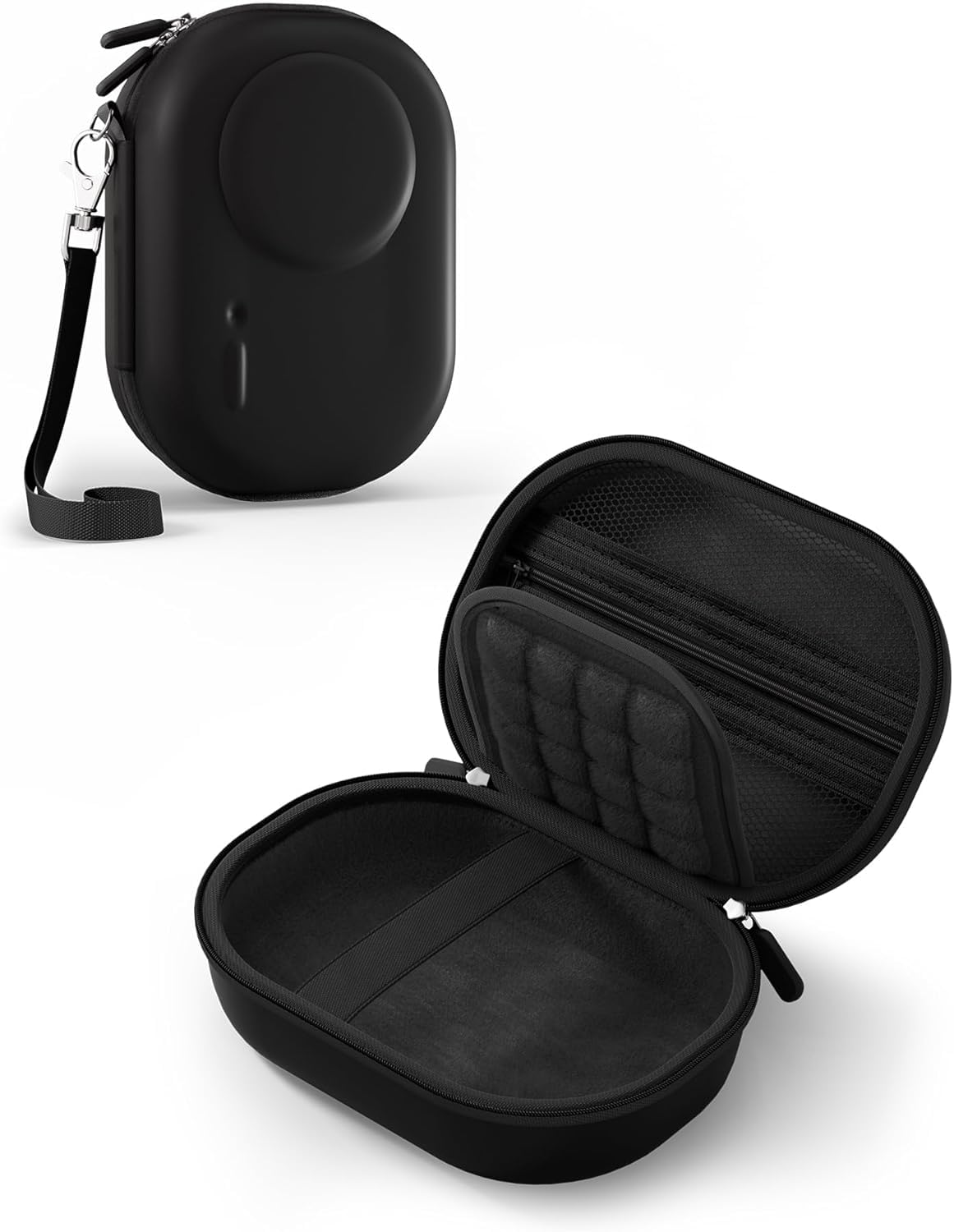 ProCase Futerał do przenoszenia kompatybilny z aparatem cyfrowym Kodak PIXPRO FZ55/FZ45, twarda obudowa do przechowywania z kieszenią siatkową na baterie, kabel, kartę pamięci, etui ochronne na uroczy