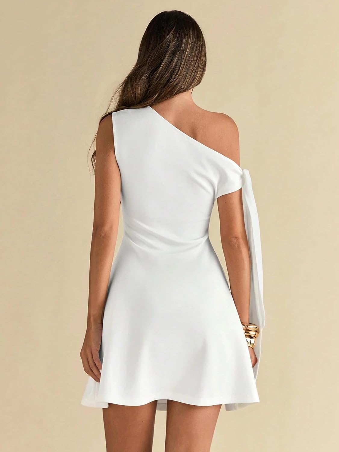 Women Knit Sweater Dress Strap Flare Hem Elegant Dress Going Out,Valentine