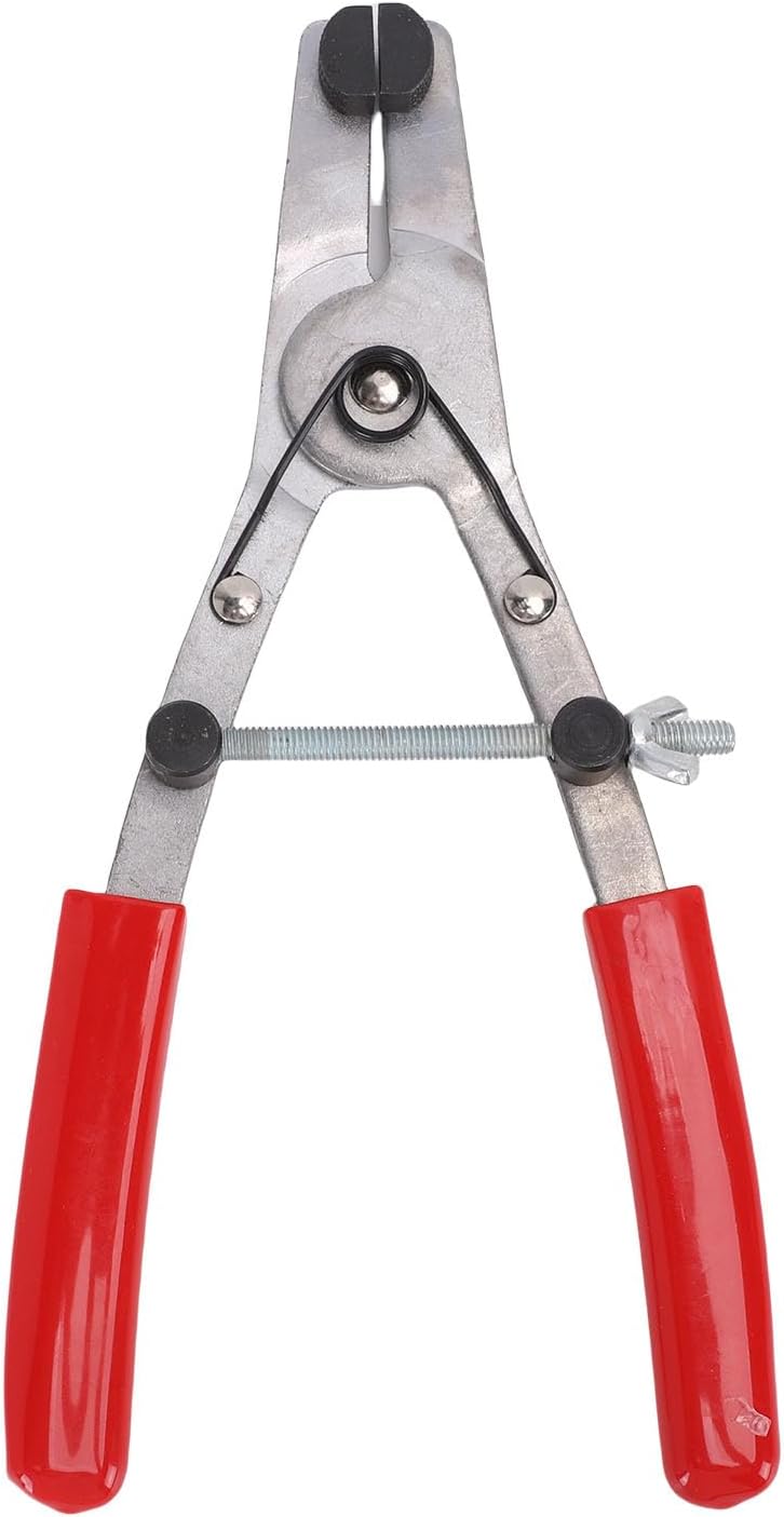 Yctze Motorcycle Brake Piston Removal Pliers, Stainless Steel Universal Brake Caliper Piston Remover Tool Ergonomic Repair Tool with Comfortable Handle for Motorbike Scooter Bike (Red)